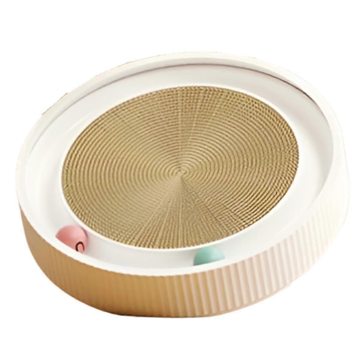 Cat Scratching Board Cat Bed Round Wear- Cat Toy Cat Turntable Cat Supplies A