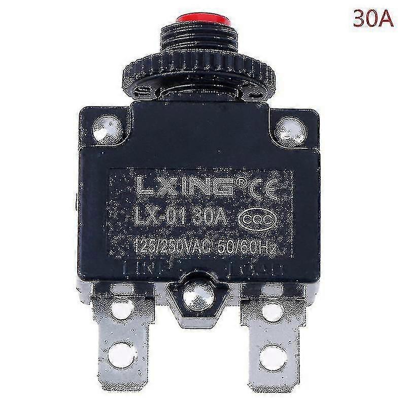 Circuit Breaker Overload Protector Switch Fuse 3a 4a 5a 6a 8a 10a 15a 20a 30a Hfmqv