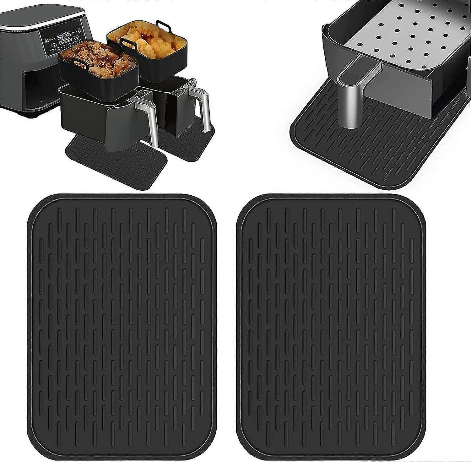 מחצלת עמידה בחום מחצלת טיגון אוויר מסיליקון תואמת לטיגון אוויר נינג'ה כפול