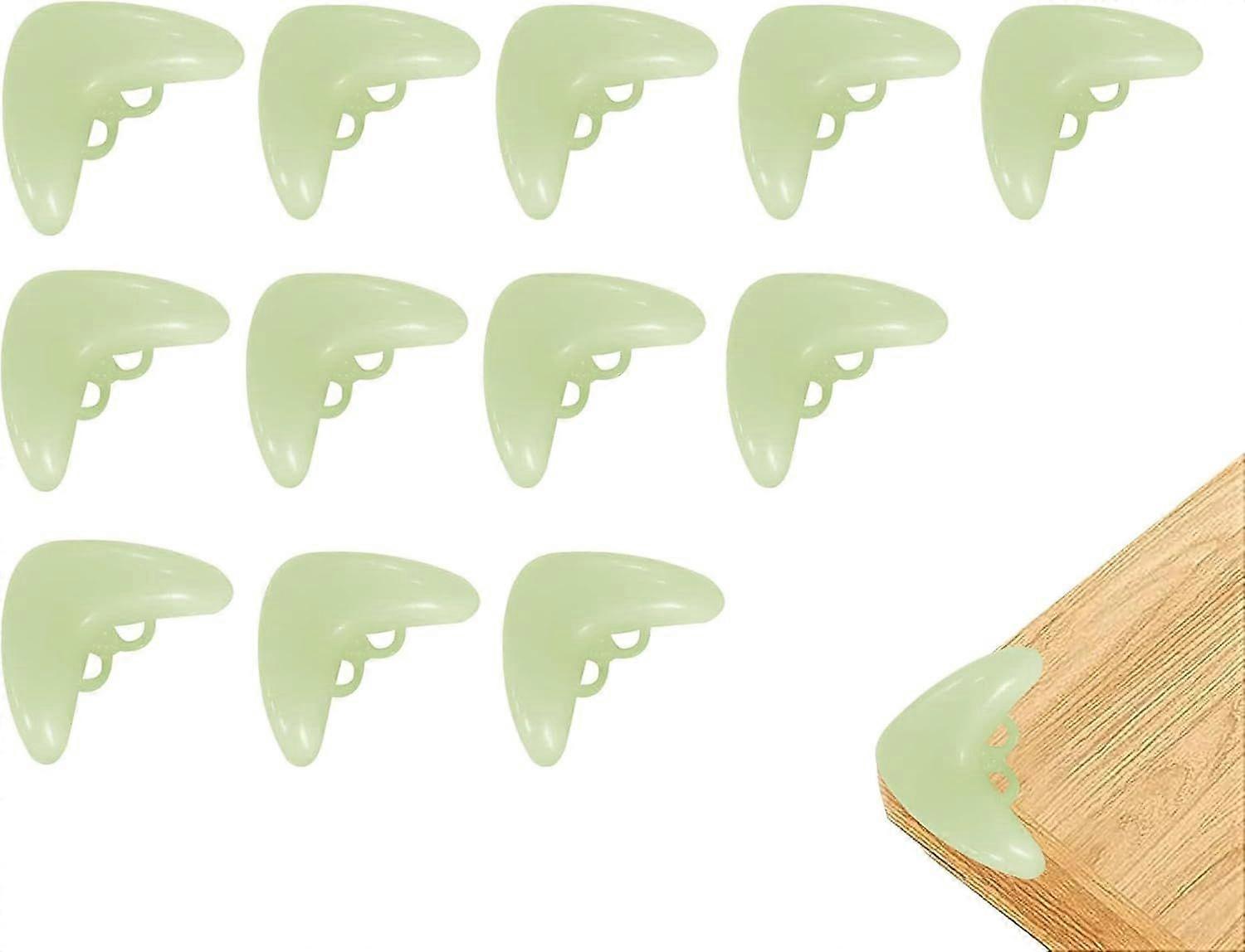 12 PCS   - Furniture Edge and Corner Safety Guards for Tables - Cushion Bumpers to Childproof Sharp Edges