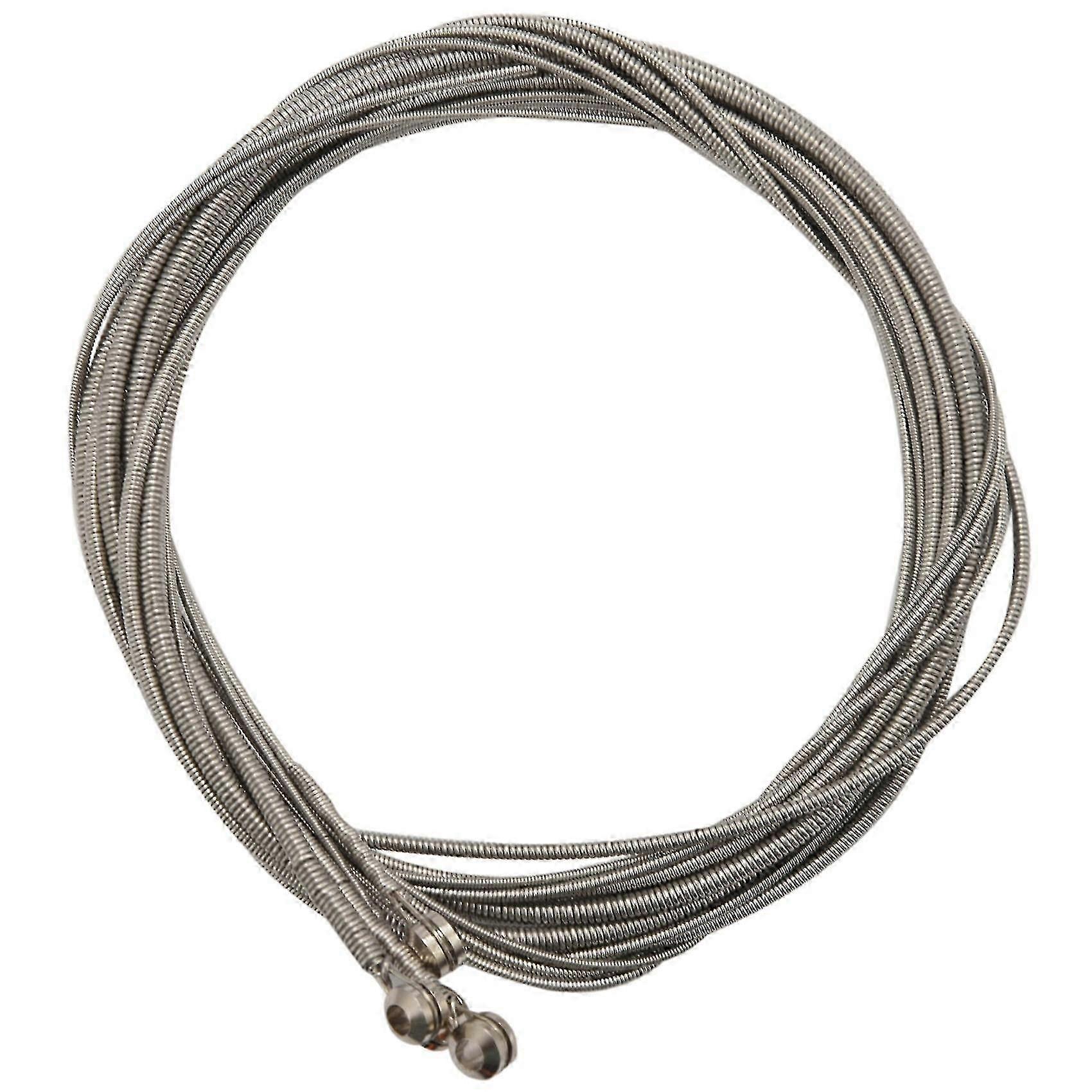 4 st rostfria bas strängar basgitarr delar tillbehör gitarrsträngar försilvrade mätare