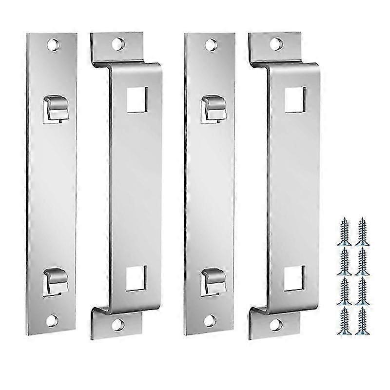 2Sets Bird House Hanger Bracket Stable Rust Proof Galvanized Steel Bird House Mounting Bracket for