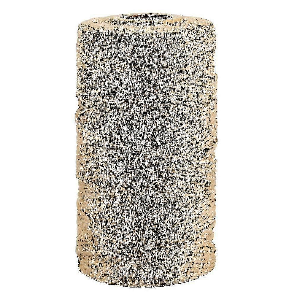 100-200m Natural Jute Twine String 2 Ply Packing Bakers Twine Art And Crafts Linen String Handicrafts Cord