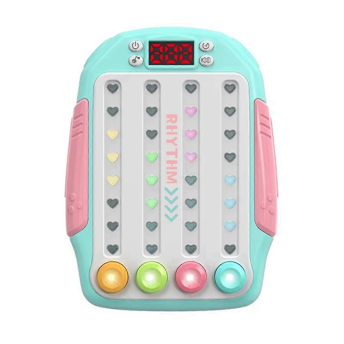 Quick Push Game Eye Sensory Console Multiplayer Versus Board Game Dance Master Handheld Gamepad Hand Training Toy B