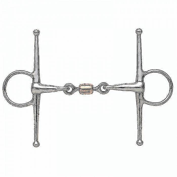 Kuparimaapähkinähevonen Full Cheek Snaffle Bit