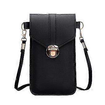 Frauen Retro Schnalle Umhängetasche Mini Square Messenger Handytasche für Studenten und Erwachsene