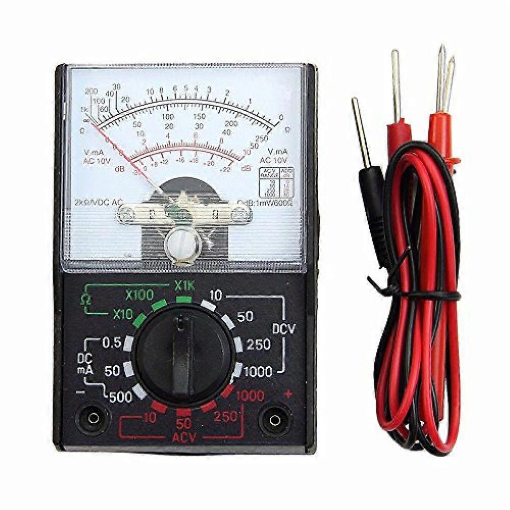 Electrical Analog Multimeter, OHM, Decibels, Voltmeter