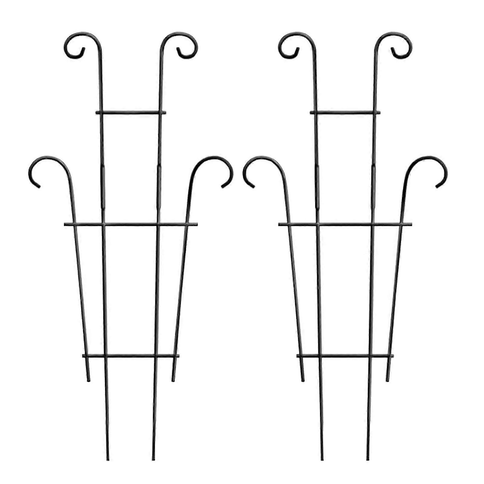 Plant Trellis for Climbing Plants Indoor Outdoor Metal Anti-rust Support Trellis Easy Install Houseplant Trellis for Potted Plants Pothos Ivy