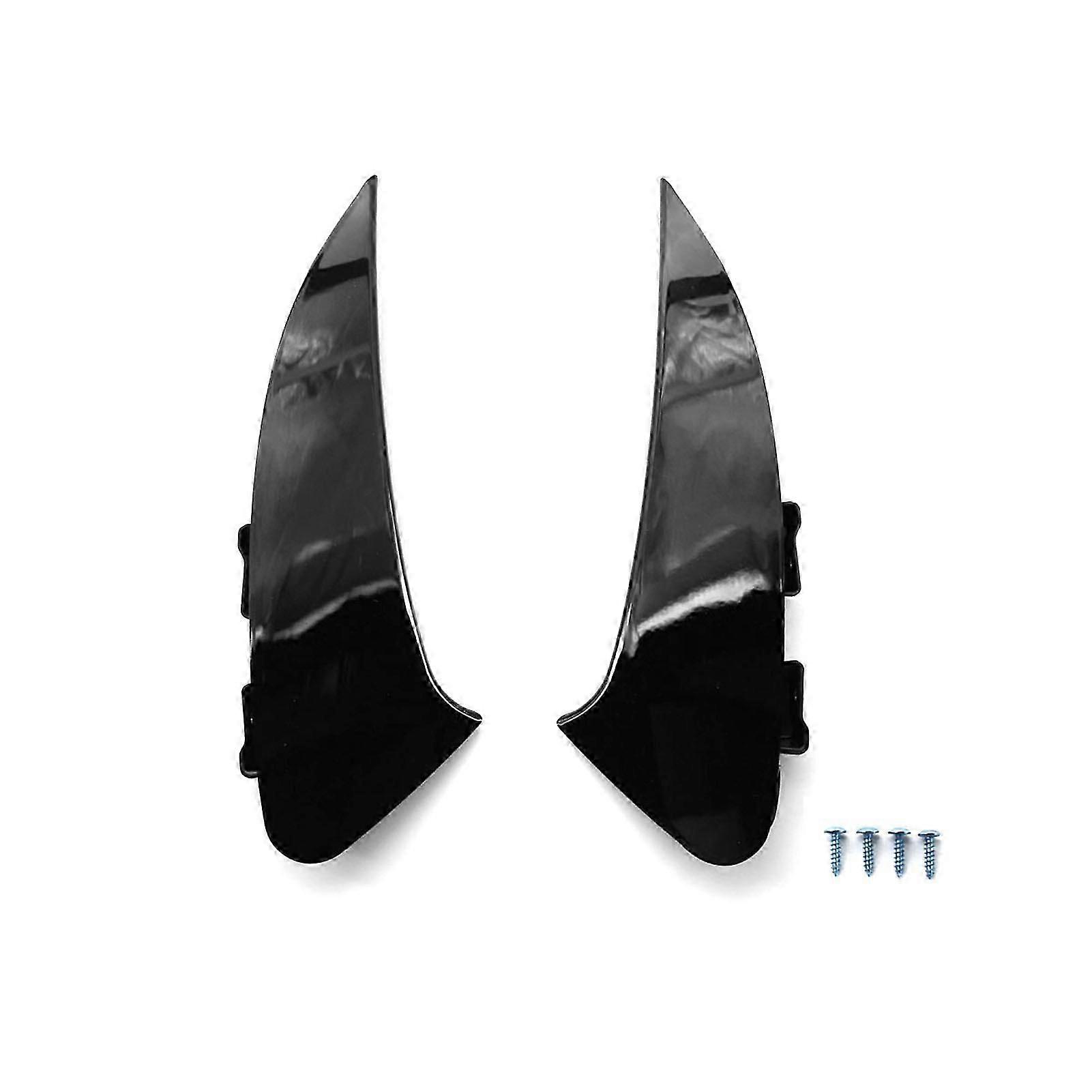 Rear Bumper Spoiler Air Vent Trim Shiny Black Sport Lip Splitter Replacement For Benz Cla-class W118 C118 2020-2021 Cla180, Cla45, Cla200, Cla250
