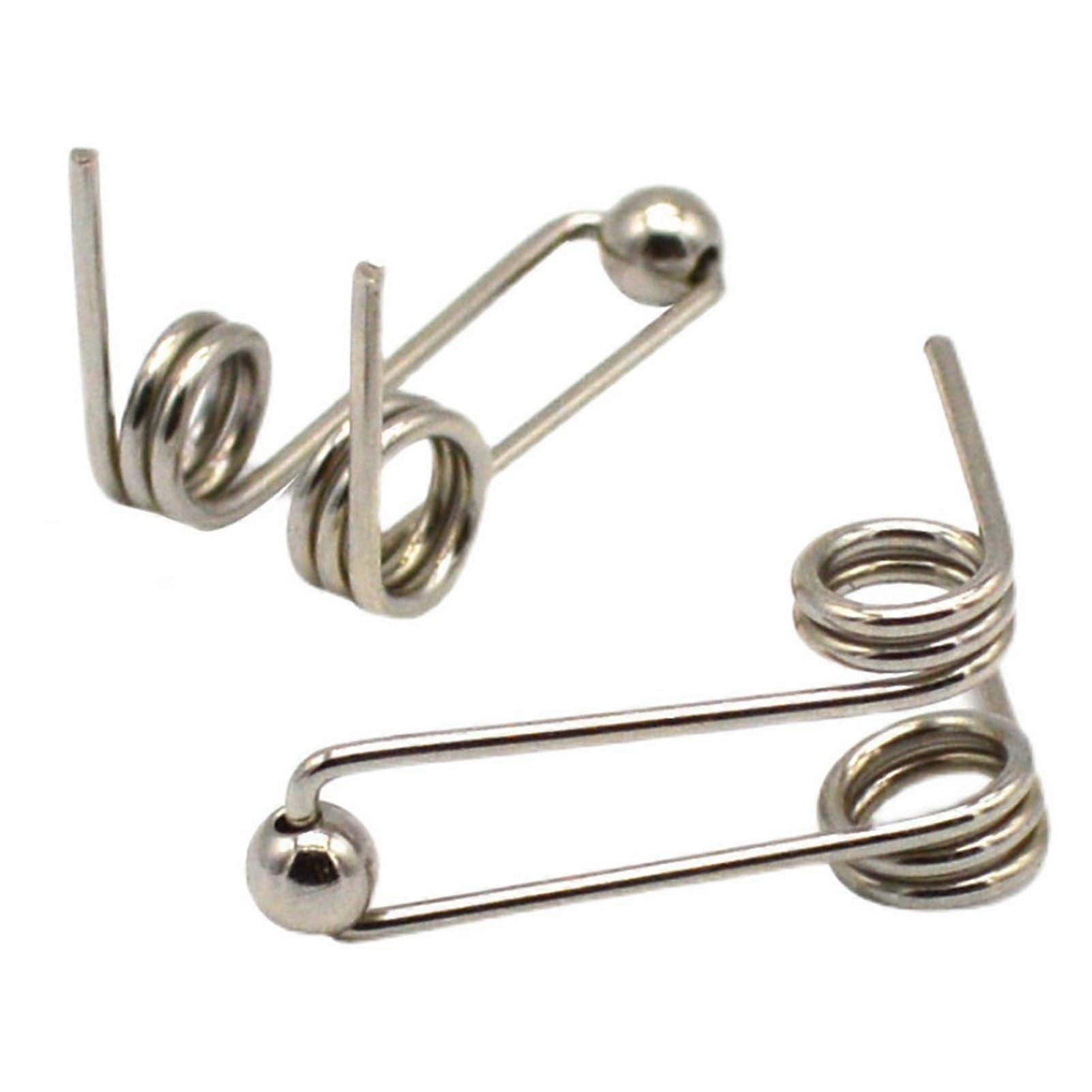 10 Stück Lockenstab Ersatz Double Return Torsion Spring Haar Lockenstab Zubehör 28mm