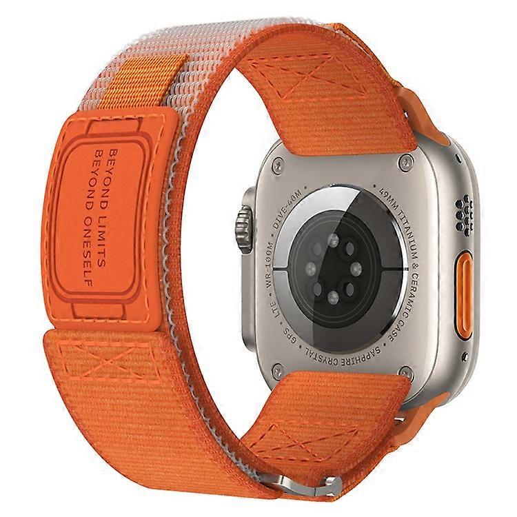 Compatible For Apple Watch Series 9 8 7 41mm / 6 5 4 SE (2023) SE (2022) SE 40mm / 3 2 1 38mm Nylon Watch Strap Magic Tape Replace