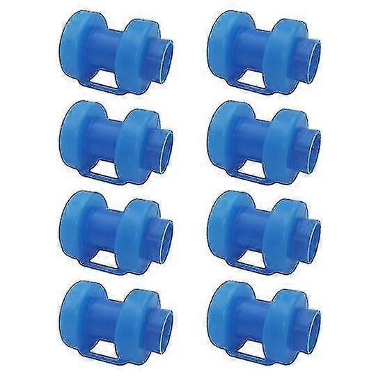 Set Of 8 Trampoline Post End Caps For Trampoline Net Posts 25 Mm, Particularly Robust, Weatherproof End Caps, Safety Net