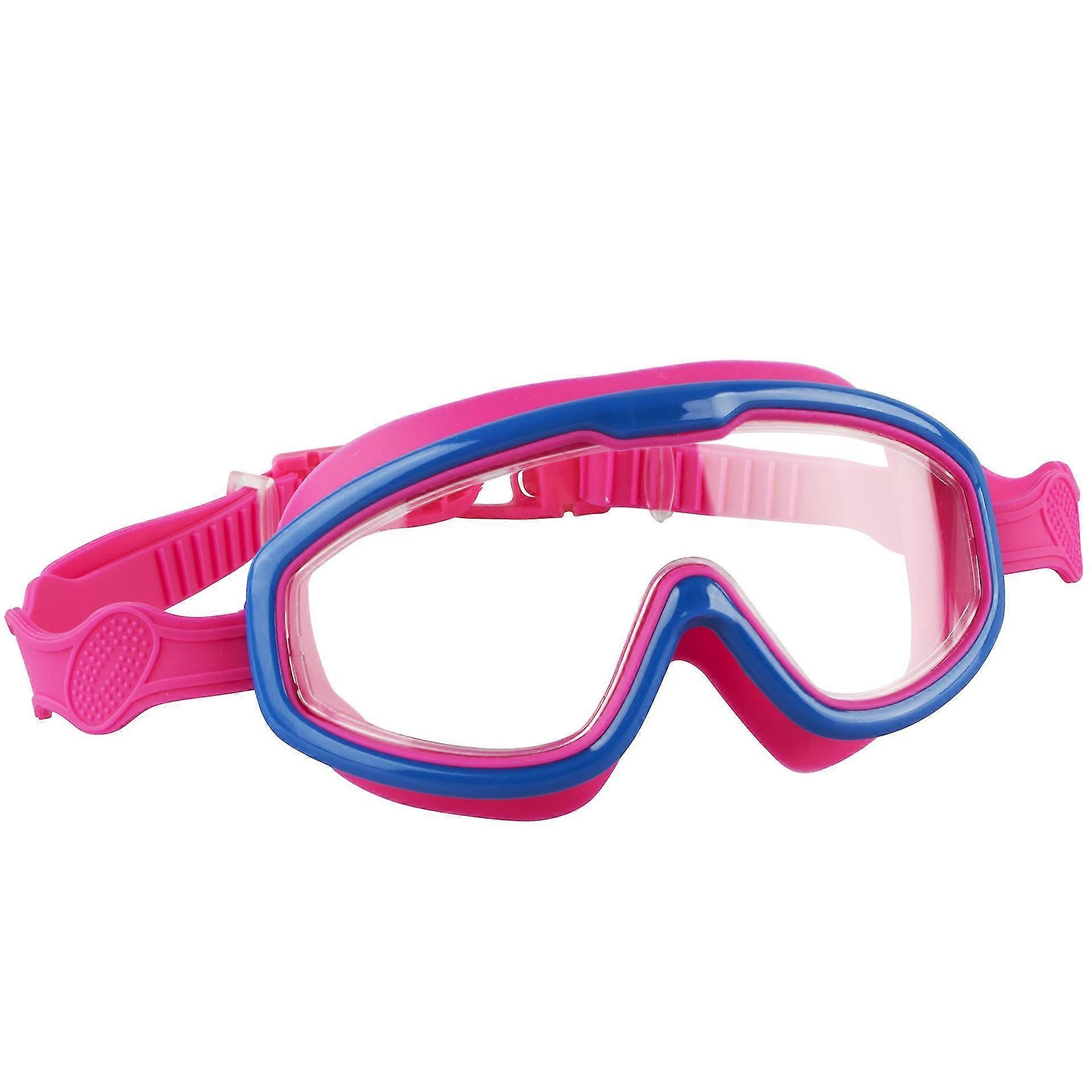 Kids Swimming Goggles Anti-Fog UV Protection Wide Vision Swim Glasses with Case
