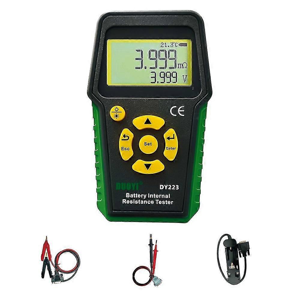 Battery Internal Resistance Tester Automatic Shutdown Battery Analyzer