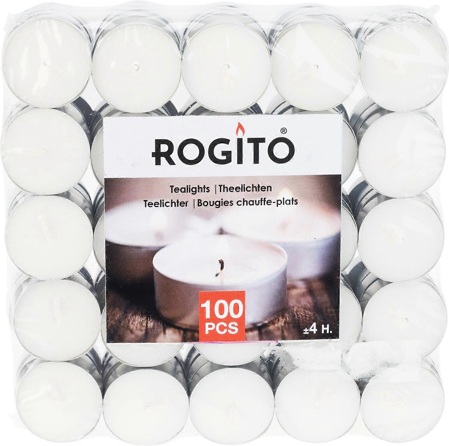 Kynttilä 100 kpl Valkoinen 