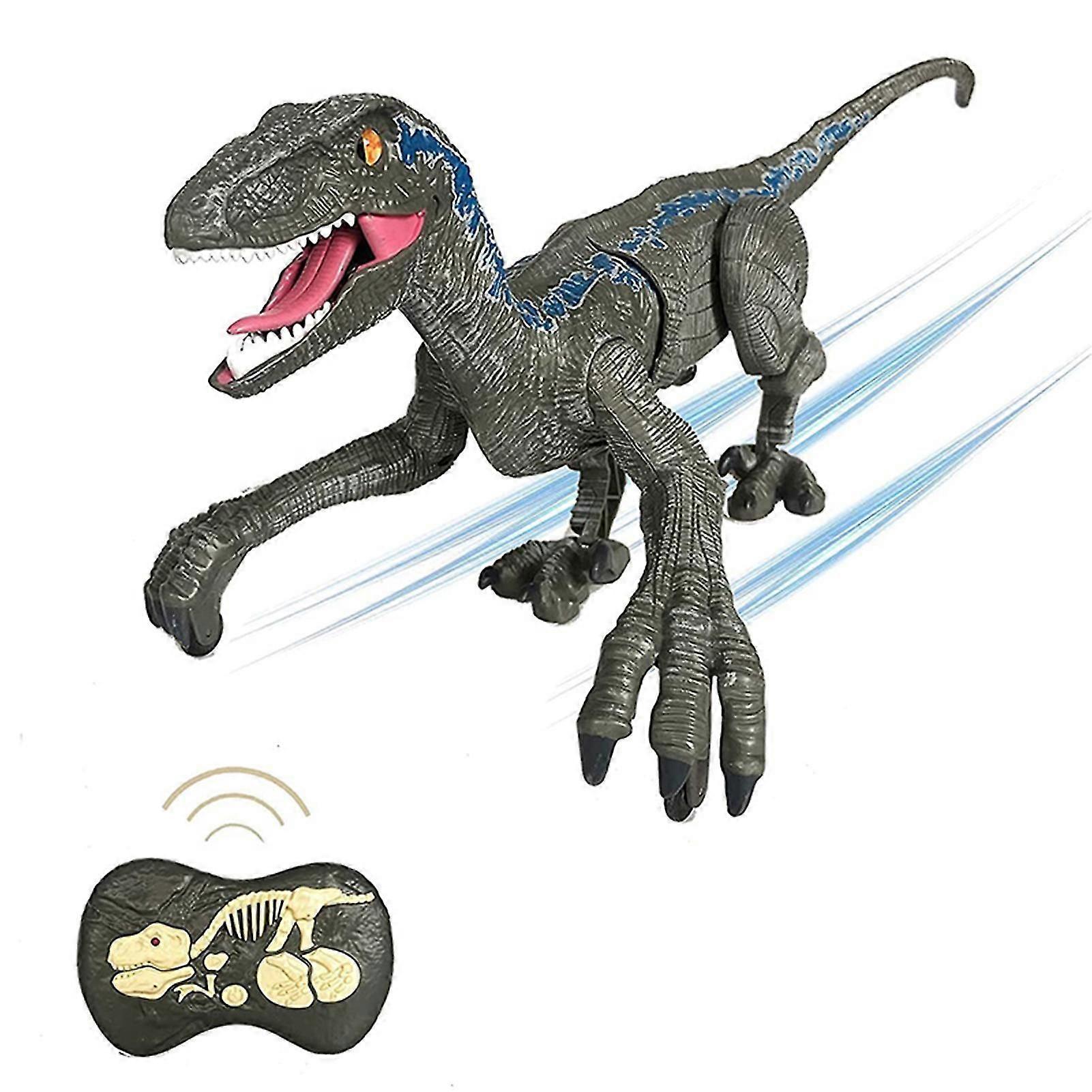 Remote Control Dinosaur Toys for Kids Boy Girl  RC Dinosaur Walking Robot Toy 2.4Ghz Simulation Sounding and Light Toys