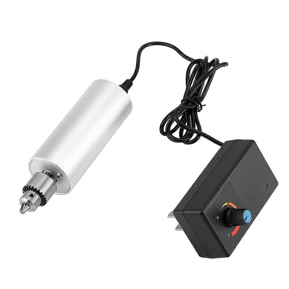 Mini  Electric Hand Drill Power Adapter Set DIY Rotary Tools for PCB Wooden Board