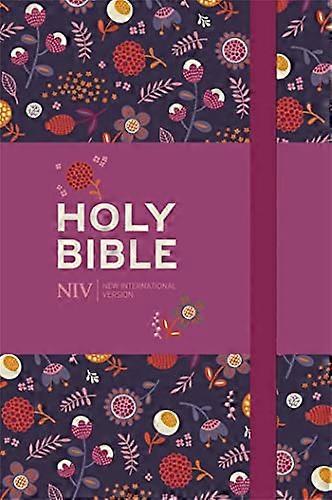 NIV Pocket Floral Notebook Bible