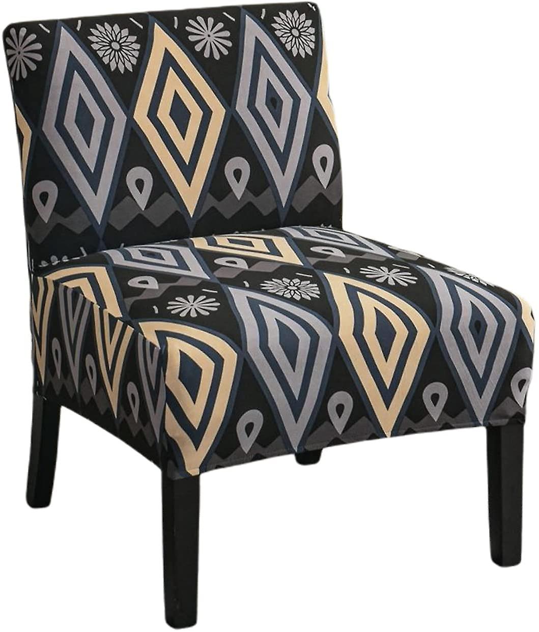 trykt armløs stol slipcover strekk armløs aksent stol dekker avtakbar aksent tøfle stol deksel for armløs aksent stol, 19