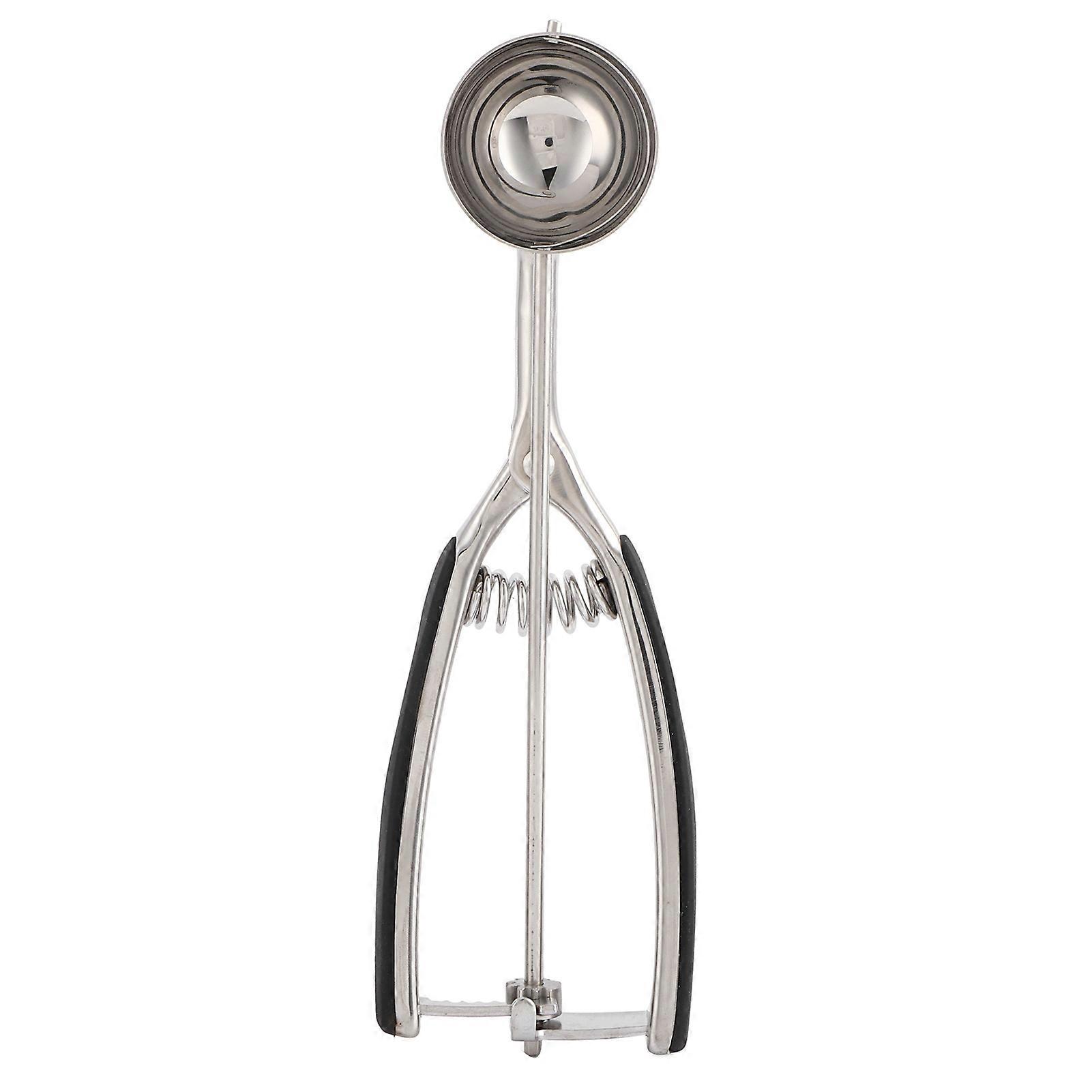 Ice Cream Spoon Stainless Steel Scoop with Ergonomic Handle for Ice Cream, Fruit, and Melon Balling - Kitchen Essential