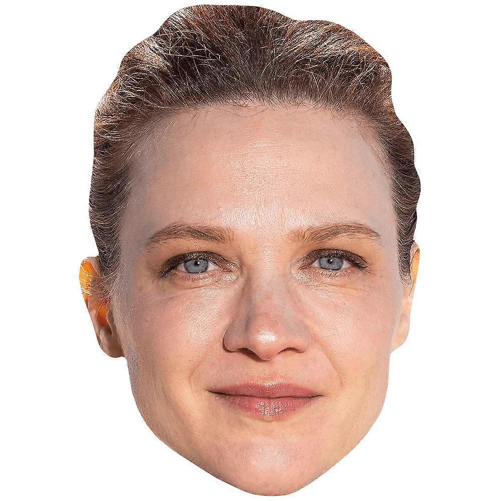 Odile Vuillemin (Smile) Celebrity Mask, Flat Card Face