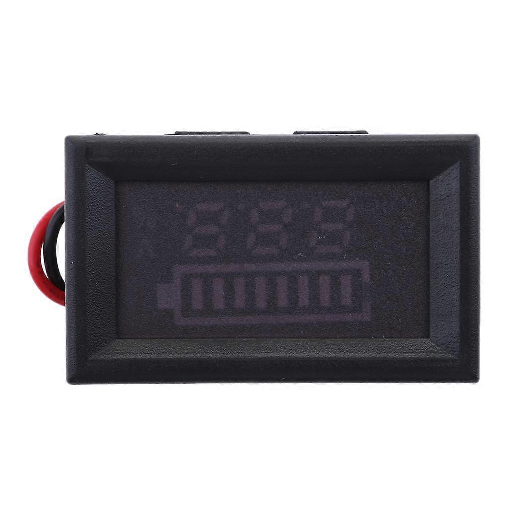 12V LED Indicator Battery Capacity Tester Voltmeter for Motor Vehicle New
