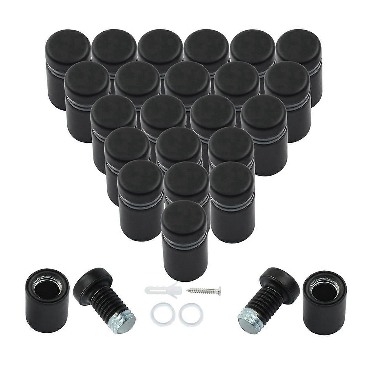 24pcs 1/2 Inch X 0.78 Inch Sign Bracket Screws, Bracket Screws, Bracket Mounting Hardware Wall Moun