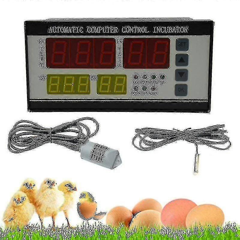 XM-18 Industrial Incubator Controller with Auto Temp/Humidity Control & Egg Turning