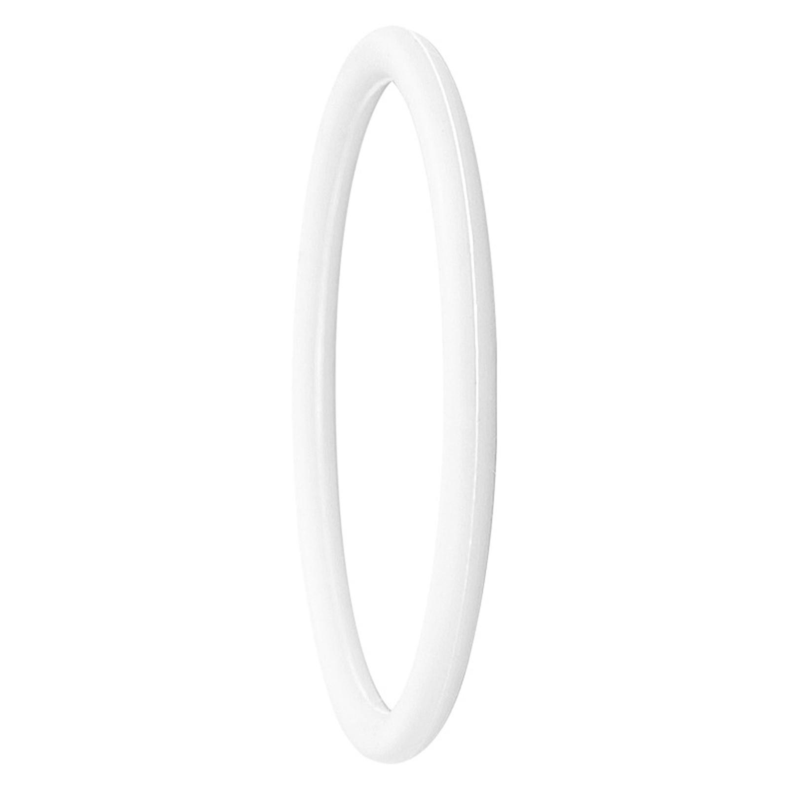 Silicone Patella Knee Bands Elastic Strap for Pains Alleviation and Support Great for Athletes in Running and Basketball  White