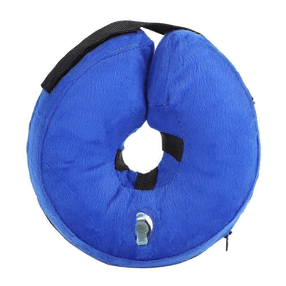 Inflatable Pet Anti Bite Collar for Dogs and Cats - Wound Healing, Adjustable Size, Soft Material, Comfortable Design