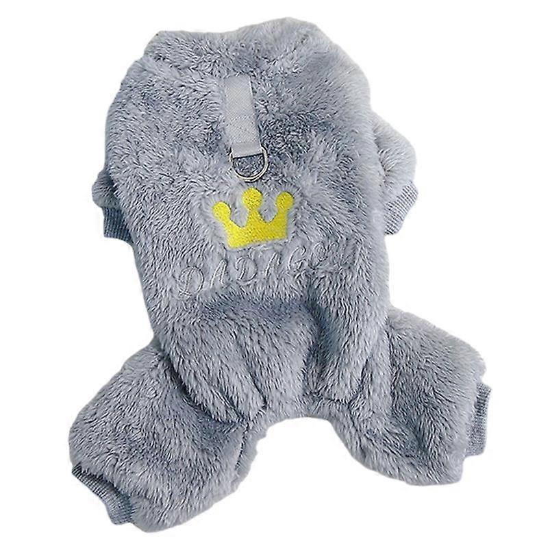 Varm Fleece Sällskapsdjur Overaller för små hundar Katter Jumpsuit Valp Kläder Fransk Bulldogg Chihuahua Pyjamas Pudel Kläder Sällskapsdjur Tillbehör