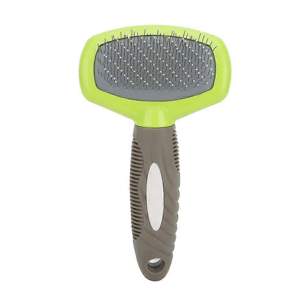 Green Pet Dog and Cat Floating Hair Removing Comb for Easy Grooming, Durable Material, Suitable for All Breeds