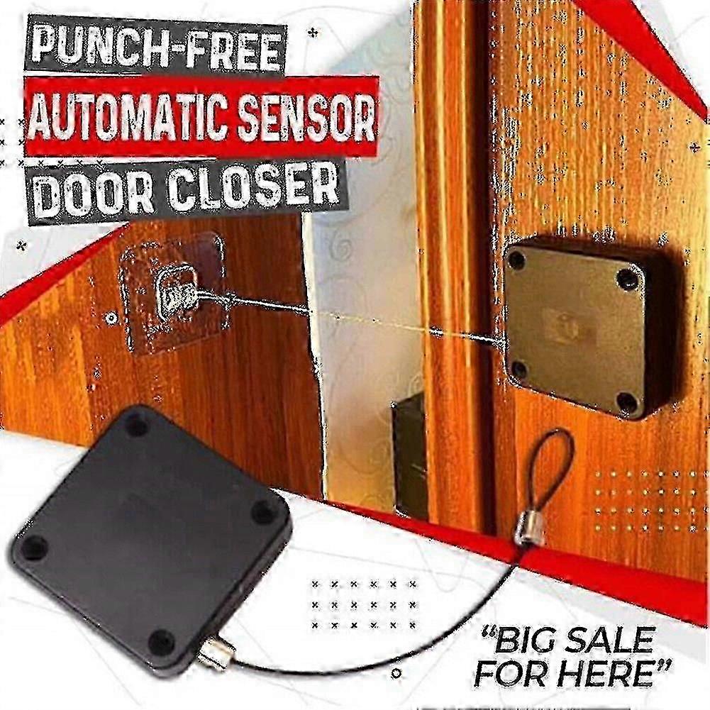 Automatic Sensor Doors Closer Punch- Automatic Telescopic Sliding Door Tools f54