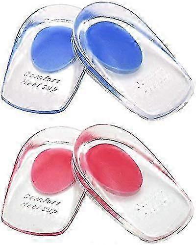 Heel Pads Heel Spurs, 2 Pairs Heel Cushions For Plantar Fasciitis Insoles Heel Spur Heel Cushion