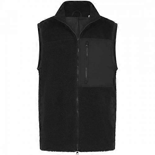 Front Row Unisex Adult Sherpa Recycled Gilet