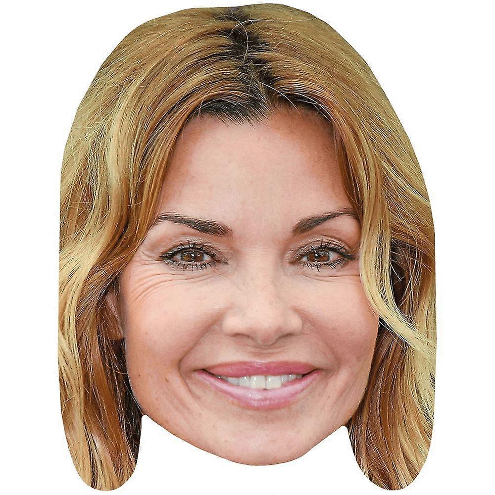 Ingrid Chauvin (Smile) Celebrity Mask, Flat Card Face