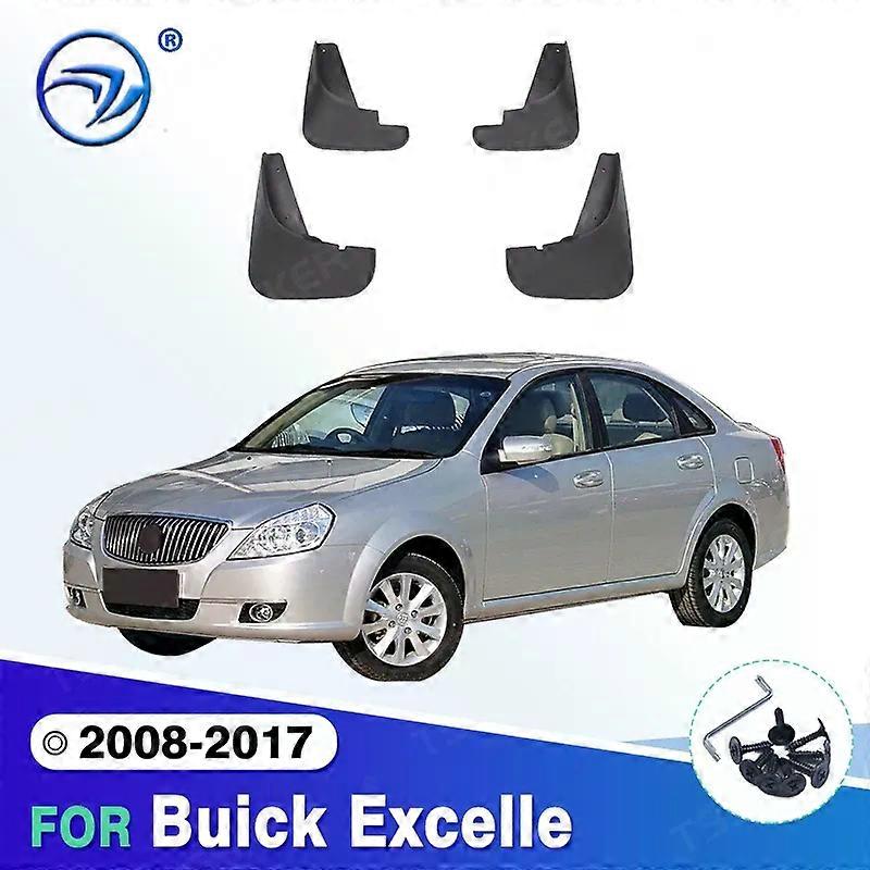 Compatible For Buick Excelle 2008-2017 2009 2010 2011 2012 2013 2014 2015 2016 Mudflaps Splash Guards Mudguards Mud Flaps Fender car