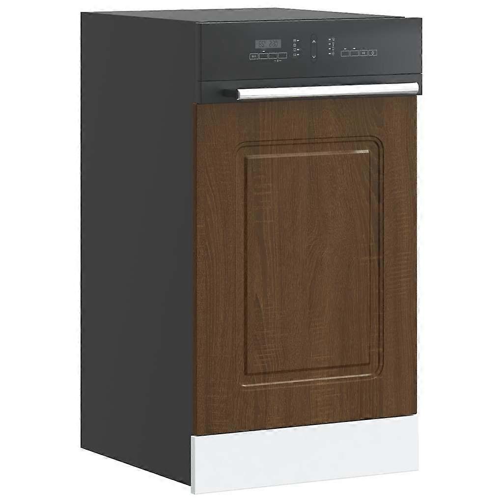 洗碗机搅拌机卡尔玛棕橡木外观 45x1.5x67 厘米