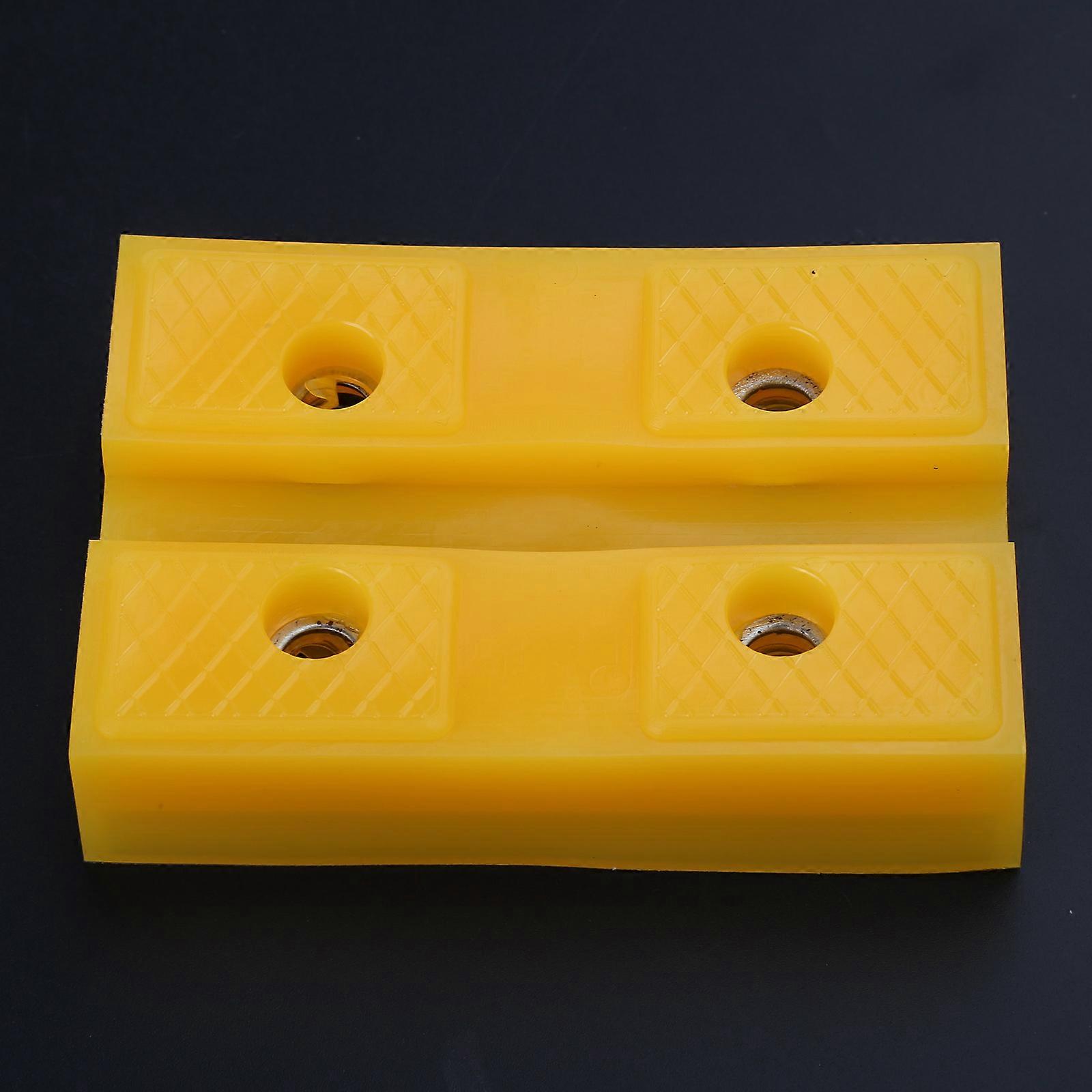 All-in-One Rubber Jack Pad: 5 Models Black Slotted Floor Protector Rail Adapters from