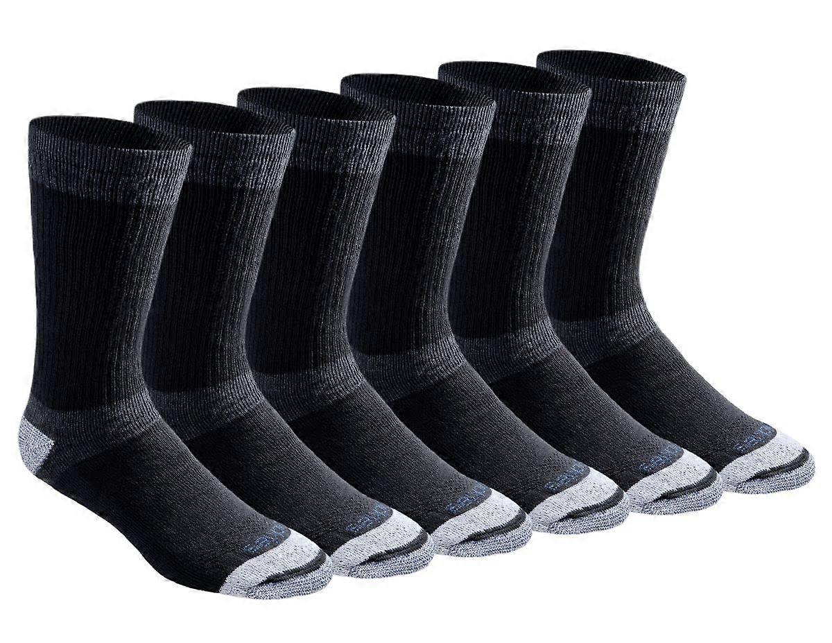 Dri-Tech Moisture Control Socks 12 Pairs Full Cushion Crew Size M-XL for Men and Women