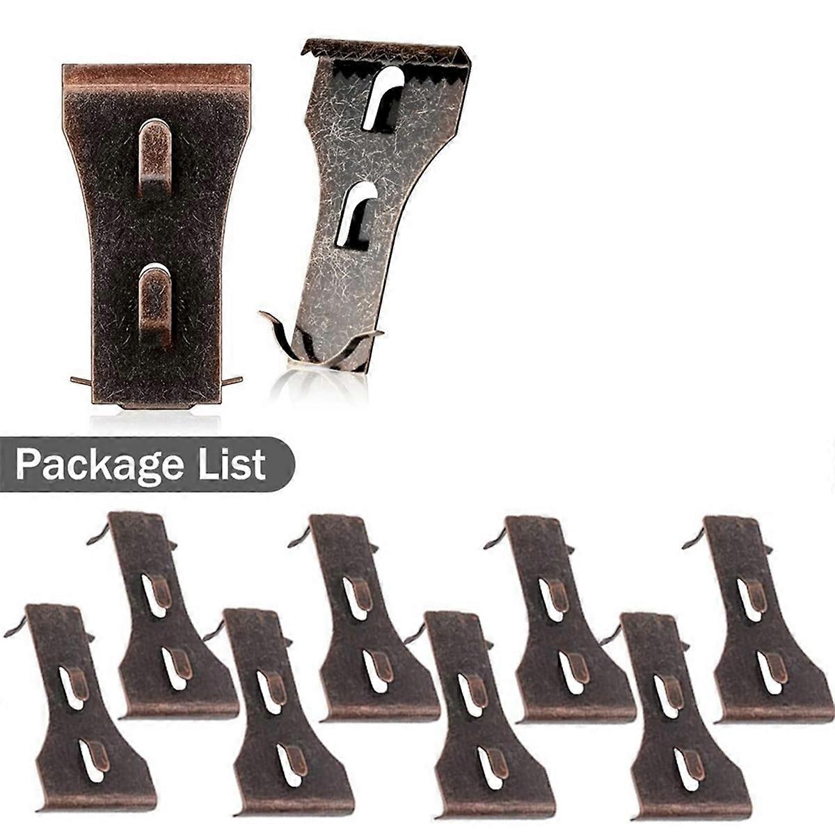 8 Brick Clips for Hanging Brick Hooks Brick Clips