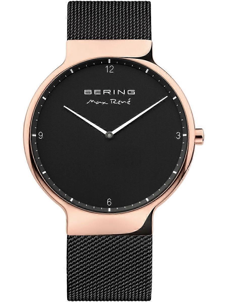 Bering Schwarz Edelstahl Max René 15540-262 Herrenuhr