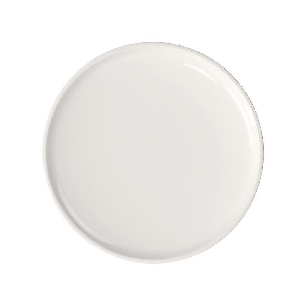 White Pizza Plate for Pizza Buffet 12.5 in
