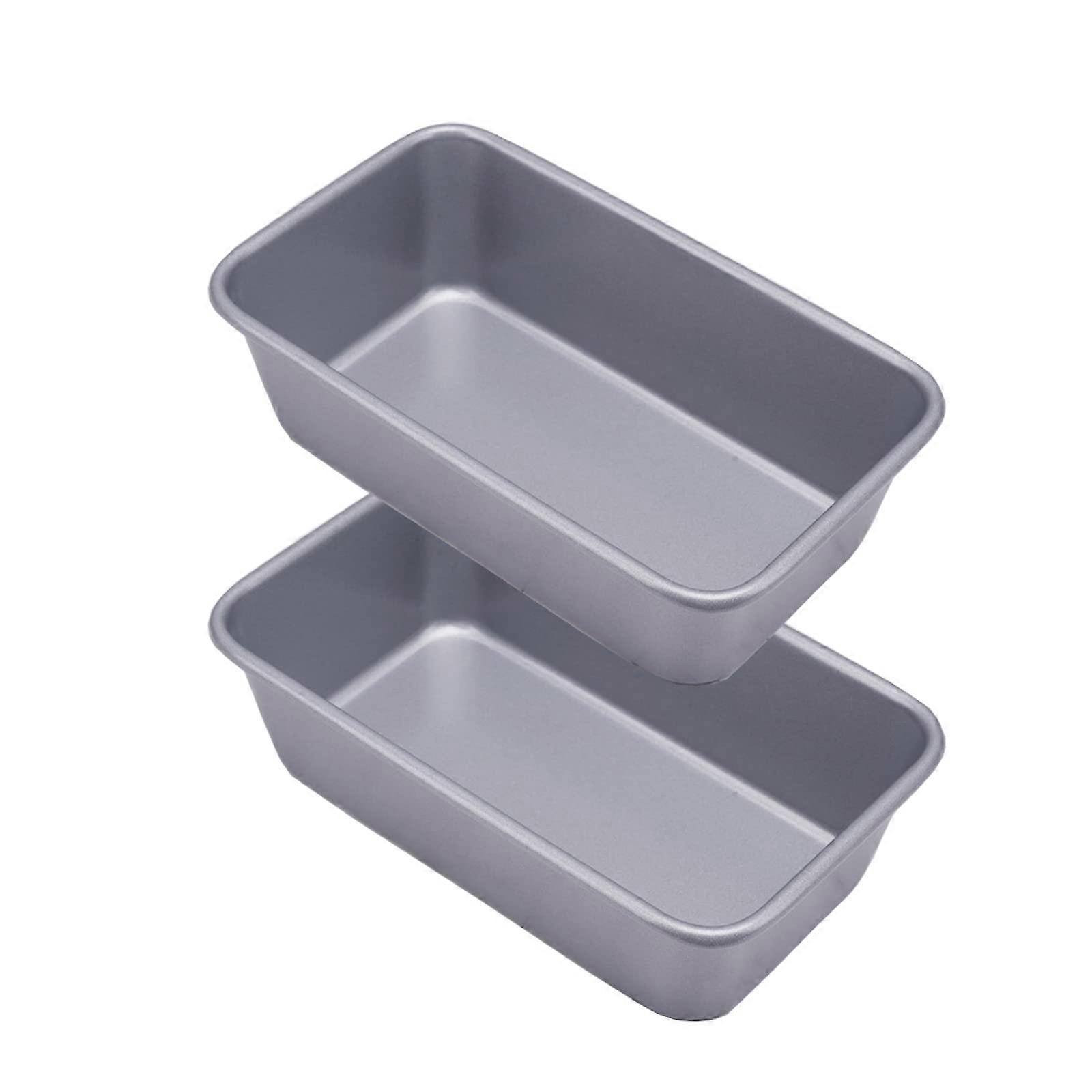 2 Pack Nonstick Double Thicker Loaf Pan for Baking Toast Bread 9.57 x 5.7 Inch