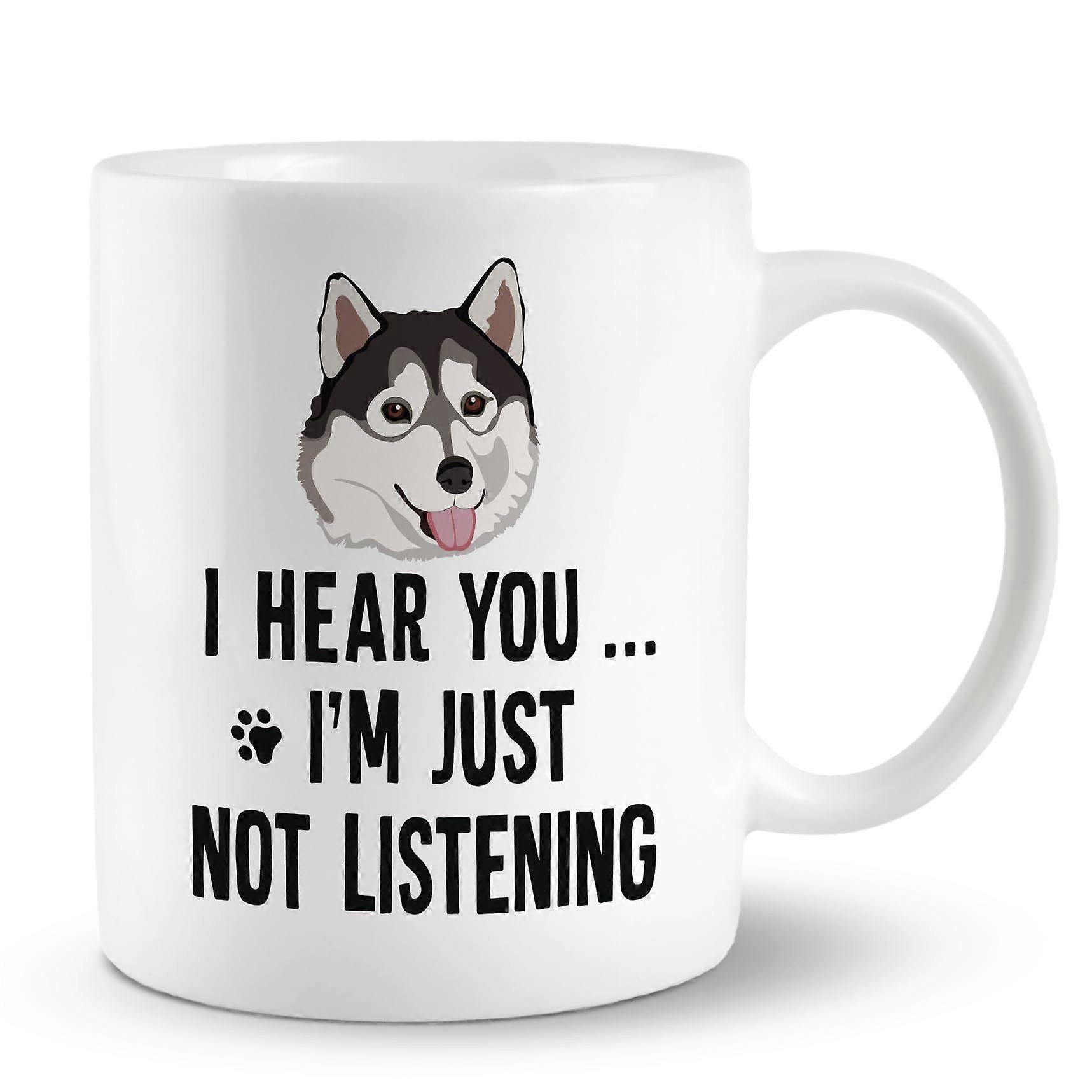 Ceramic Mug 11oz for Coffee, Dishwasher Safe, Microwave Safe, White with Glossy Finish