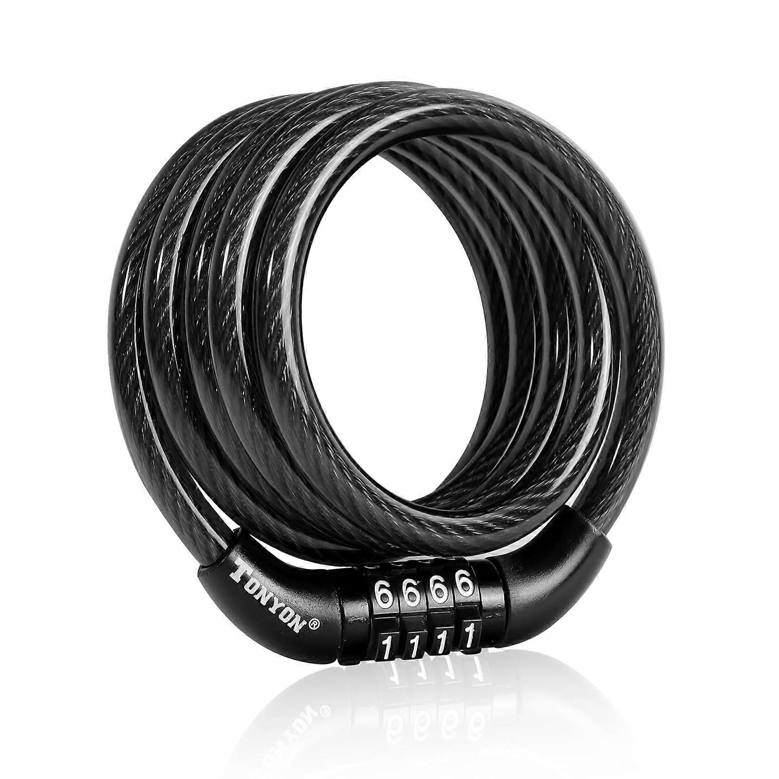 Bicycle accessories bicycle lock, bicycle locks agat heavy type theft, combination lock cable
