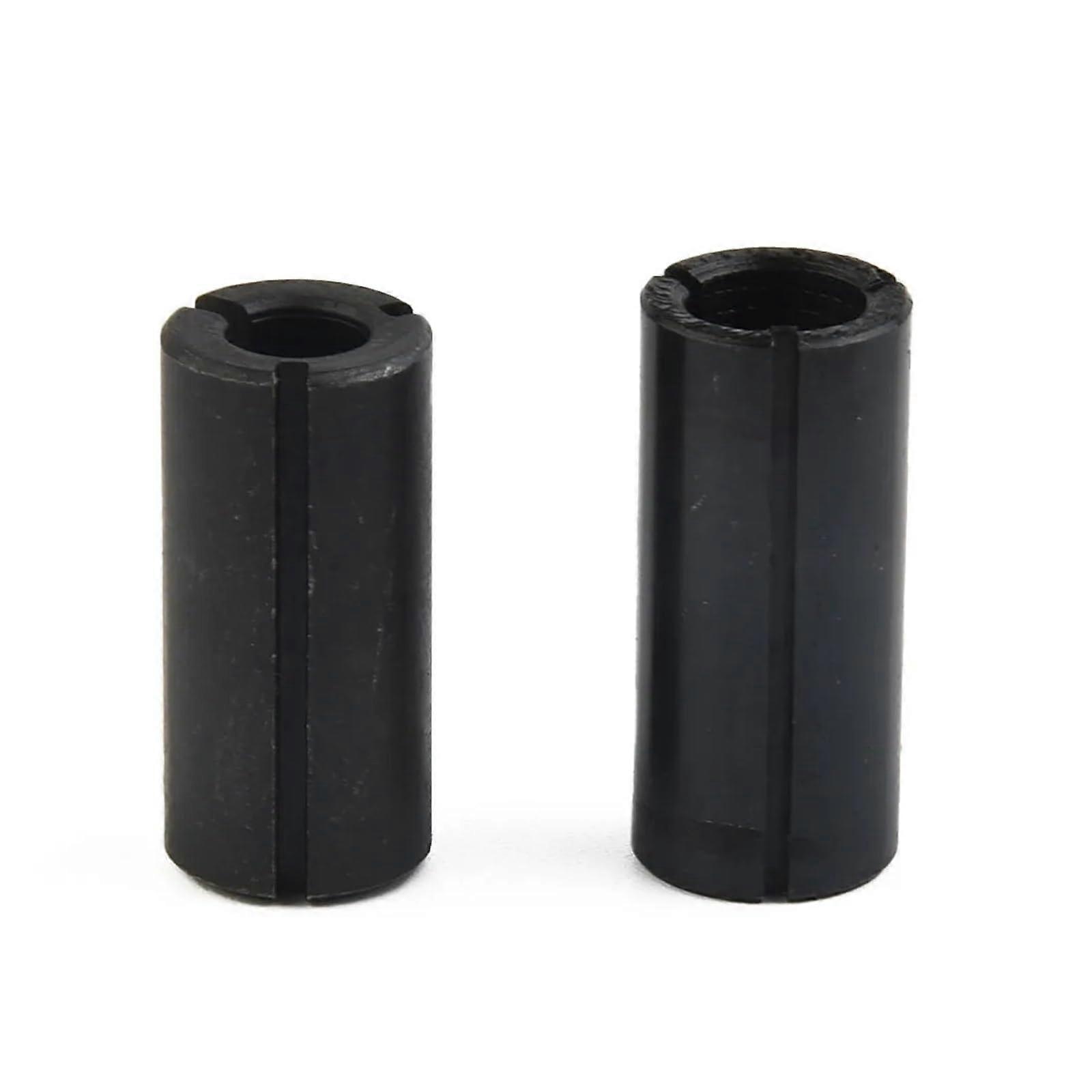 CNC Router Bit Chuck Adapter Collet Milling Cutter Tool 8mm 6.35mm to 12.7mm Power Tool Accessories 2pcs