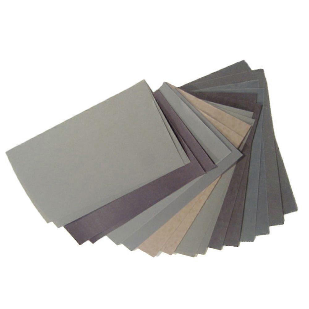 15-Piece Set of Friction Tool Paper 400 600 3000 800 1000 1200 1500 2000 2500 Grit for Drying and Bathing