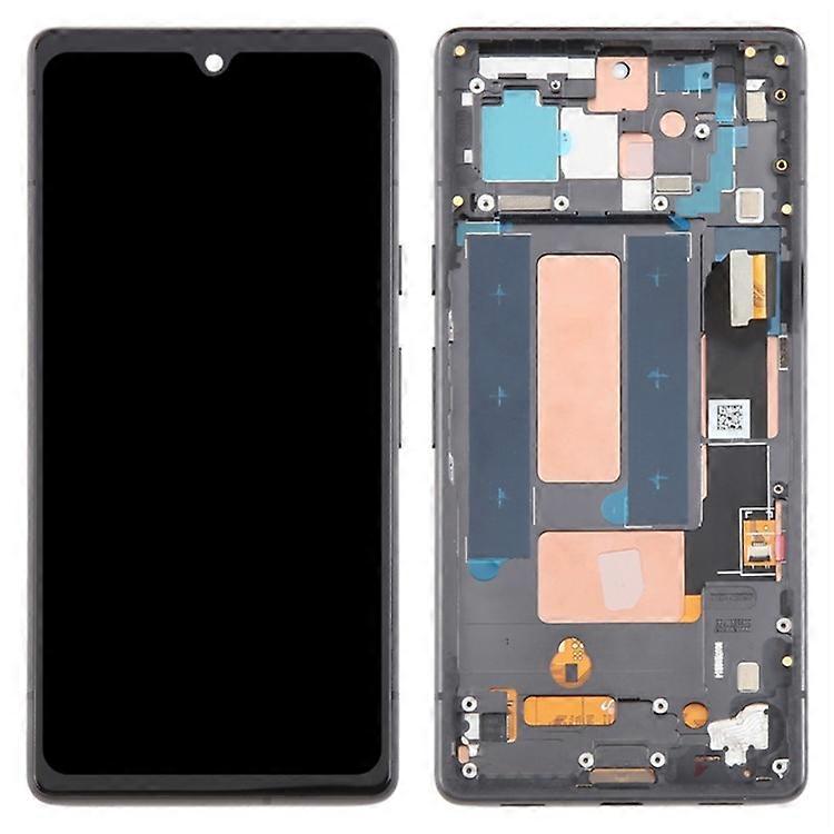 Compatible For Google Pixel 7a G82U8 Grade C OLED Screen and Digitizer Assembly + Frame (Without Logo)