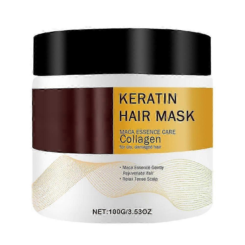 Collagen-Hair Mask,Argan-Oil Hair Mask,eratin-Hair Mask Collagen-Treatment,Deep Repair Conditioner Hair Masks,Natural Hair Mask,Keratin Magical Hair T